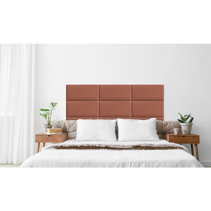 Upholstered Panel Dirty Pink